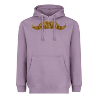 Lavender moustache fa element Heavyweight Hoodie - FaDigitalArtStudio