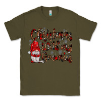 Army Green christmas with my gnomies Classic Tee - JahusDesignShop