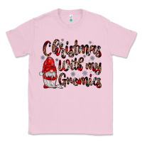 Bubblegum Pink christmas with my gnomies Classic Tee - JahusDesignShop