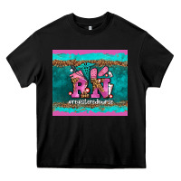 Black rn registered  nurse Heavy Core Tee - AdoDesignShop