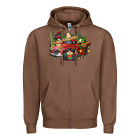 Chestnut cinco de mayo truck Zipper Hoodie - CowGirlArtShop
