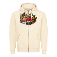 Sandshell cinco de mayo truck Zipper Hoodie - CowGirlArtShop