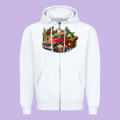 Cinco De Mayo Truck Zipper Hoodie Designed By Cowgirlartshop