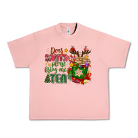 Salmon deer santa please bring me tea Urban Heavy Tee - MaliasSmallBusiness