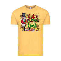 Vintage Mustard not player i just crush a lot nutcracker Vintage Tee - MaliasSmallBusiness