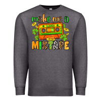 Charcoal Heather Make me a mixtape St. Patrick's Day Premium Sweatshirt - OliviaCreatesArt