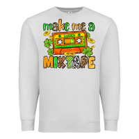 Dove Grey Make me a mixtape St. Patrick's Day Premium Sweatshirt - OliviaCreatesArt