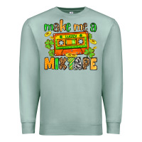 Seafoam Make me a mixtape St. Patrick's Day Premium Sweatshirt - OliviaCreatesArt