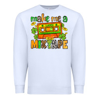 White Make me a mixtape St. Patrick's Day Premium Sweatshirt - OliviaCreatesArt