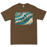 Cacao turquoise glitter background Premium Tee - JahusDesignShop