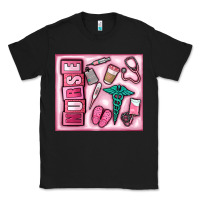 Black nurse Classic Tee - MaliasSmallBusiness