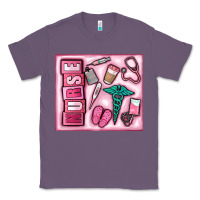 Lavender nurse Classic Tee - MaliasSmallBusiness