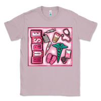 Lilac nurse Classic Tee - MaliasSmallBusiness