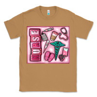Toasted Coconut nurse Classic Tee - MaliasSmallBusiness