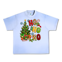 Grape Ice ho ho ho christmas Urban Heavy Tee - MaliasSmallBusiness