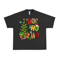 Pigment Black ho ho ho christmas Urban Heavy Tee - MaliasSmallBusiness