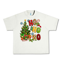 Pistachio ho ho ho christmas Urban Heavy Tee - MaliasSmallBusiness