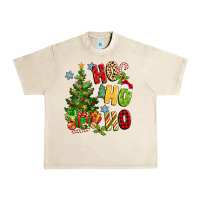 Sandshell ho ho ho christmas Urban Heavy Tee - MaliasSmallBusiness