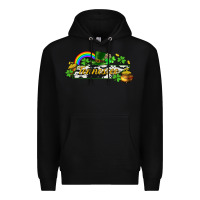 Black Tennessee map St. Patrick's Premium Hoodie - CowGirlArtShop