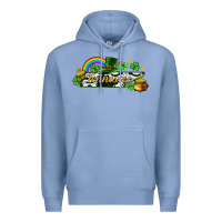 Colony Blue Tennessee map St. Patrick's Premium Hoodie - CowGirlArtShop