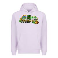 Lilac Tennessee map St. Patrick's Premium Hoodie - CowGirlArtShop