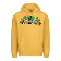 Mustard Tennessee map St. Patrick's Premium Hoodie - CowGirlArtShop