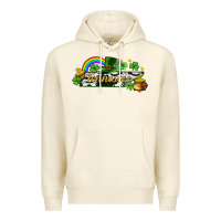 Sandshell Tennessee map St. Patrick's Premium Hoodie - CowGirlArtShop
