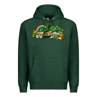 Sports Green Tennessee map St. Patrick's Premium Hoodie - CowGirlArtShop