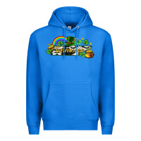 True Royal Tennessee map St. Patrick's Premium Hoodie - CowGirlArtShop