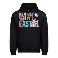 Black My 1st Easter Urban Hoodie - CowhideDigitalArt