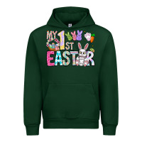 Forest Green My 1st Easter Urban Hoodie - CowhideDigitalArt