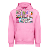 Fuchsia Pink My 1st Easter Urban Hoodie - CowhideDigitalArt