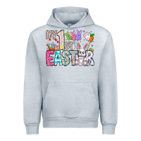 Heather Grey My 1st Easter Urban Hoodie - CowhideDigitalArt