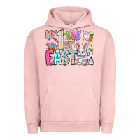 Pigment Salmon My 1st Easter Urban Hoodie - CowhideDigitalArt
