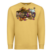 Antique Gold Mexico Premium Sweatshirt - FaDigitalArtStudio