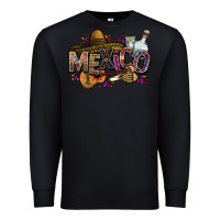 Black Mexico Premium Sweatshirt - FaDigitalArtStudio