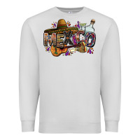 Dove Grey Mexico Premium Sweatshirt - FaDigitalArtStudio
