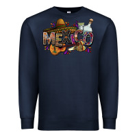 Navy Mexico Premium Sweatshirt - FaDigitalArtStudio