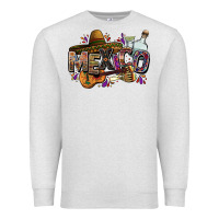 Oatmeal Heather Mexico Premium Sweatshirt - FaDigitalArtStudio