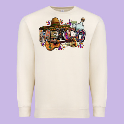 Mexico Premium Sweatshirt Designed By Fadigitalartstudio