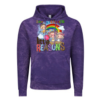 Cloud Purple i love my job for all the little reasons Vintage Hoodie - NancyCooperArtShop