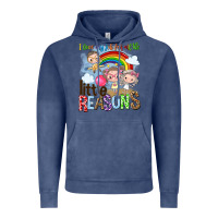 Vintage Denim i love my job for all the little reasons Vintage Hoodie - NancyCooperArtShop
