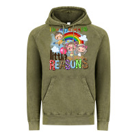 Vintage Olive i love my job for all the little reasons Vintage Hoodie - NancyCooperArtShop