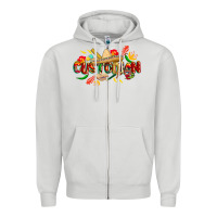 Dove Grey cinco de mayo custodian Zipper Hoodie - CowGirlArtShop