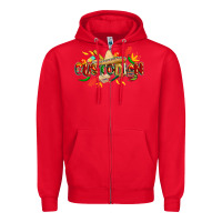 Red cinco de mayo custodian Zipper Hoodie - CowGirlArtShop