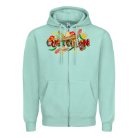 Seafoam cinco de mayo custodian Zipper Hoodie - CowGirlArtShop