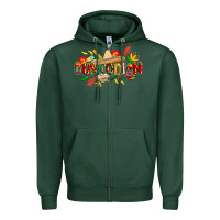 Sports Green cinco de mayo custodian Zipper Hoodie - CowGirlArtShop