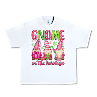 White gnome for the holidays Urban Heavy Tee - MaliasSmallBusiness