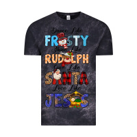 Cloud Black Dance Like Frosty Shine Like Rudolph Give Like Vintage Tee - MaliasSmallBusiness