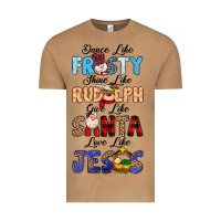Vintage Camel Dance Like Frosty Shine Like Rudolph Give Like Vintage Tee - MaliasSmallBusiness